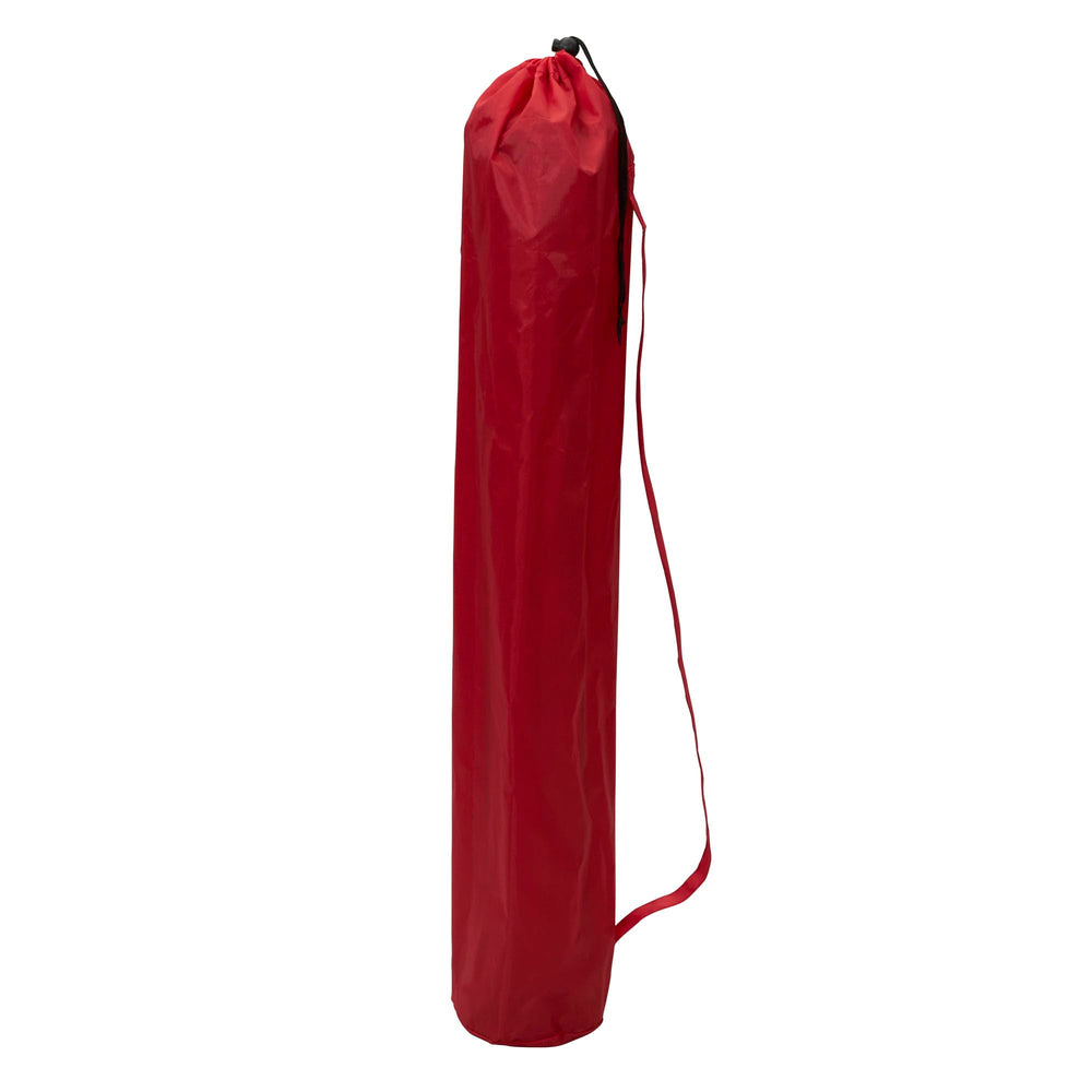 Household Essentials red cooler in use at tailgate, keeps drinks accessible