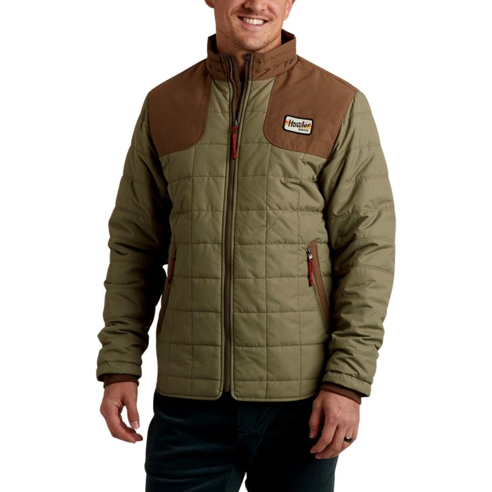 Howler Brothers Merlin Jacket back view shows rugged durability.