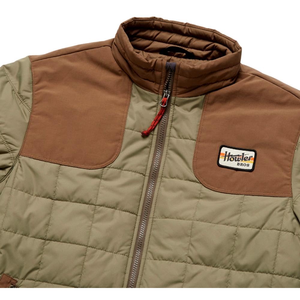 Howler Brothers Merlin Jacket packable pocket enables compact storage.