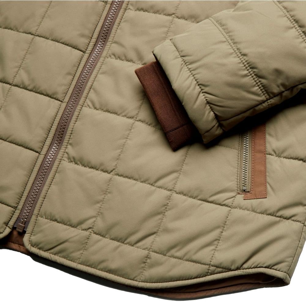 Howler Brothers Merlin Jacket insulation with Primaloft Gold for warmth.