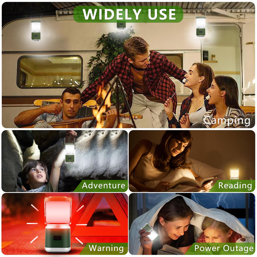 Hoxida lantern USB charging feature supports on-the-go recharging