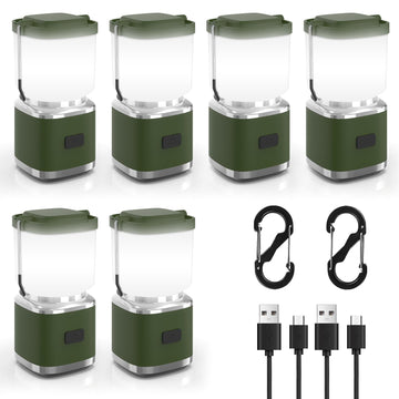Hoxida LED camping lantern rechargeable 2000lm, bright for entire tent nights.