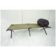 HQ ISSUE cot measuring 75 inch length fits tents and cabins