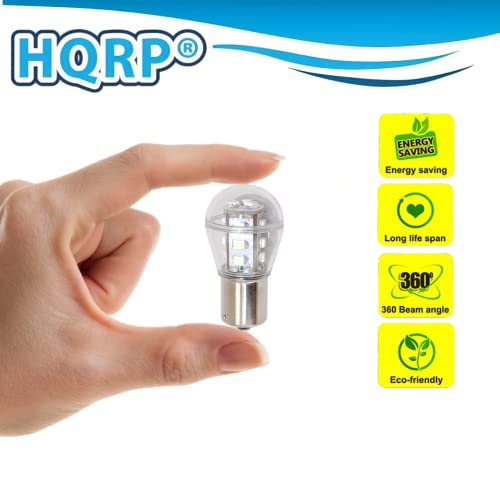 HQRP two-pack headlamp replacement in hand