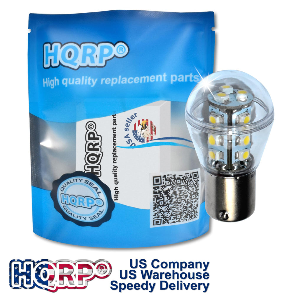 HQRP cool white LED light for clear nighttime visibility