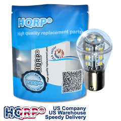 HQRP cool white LED light for clear nighttime visibility