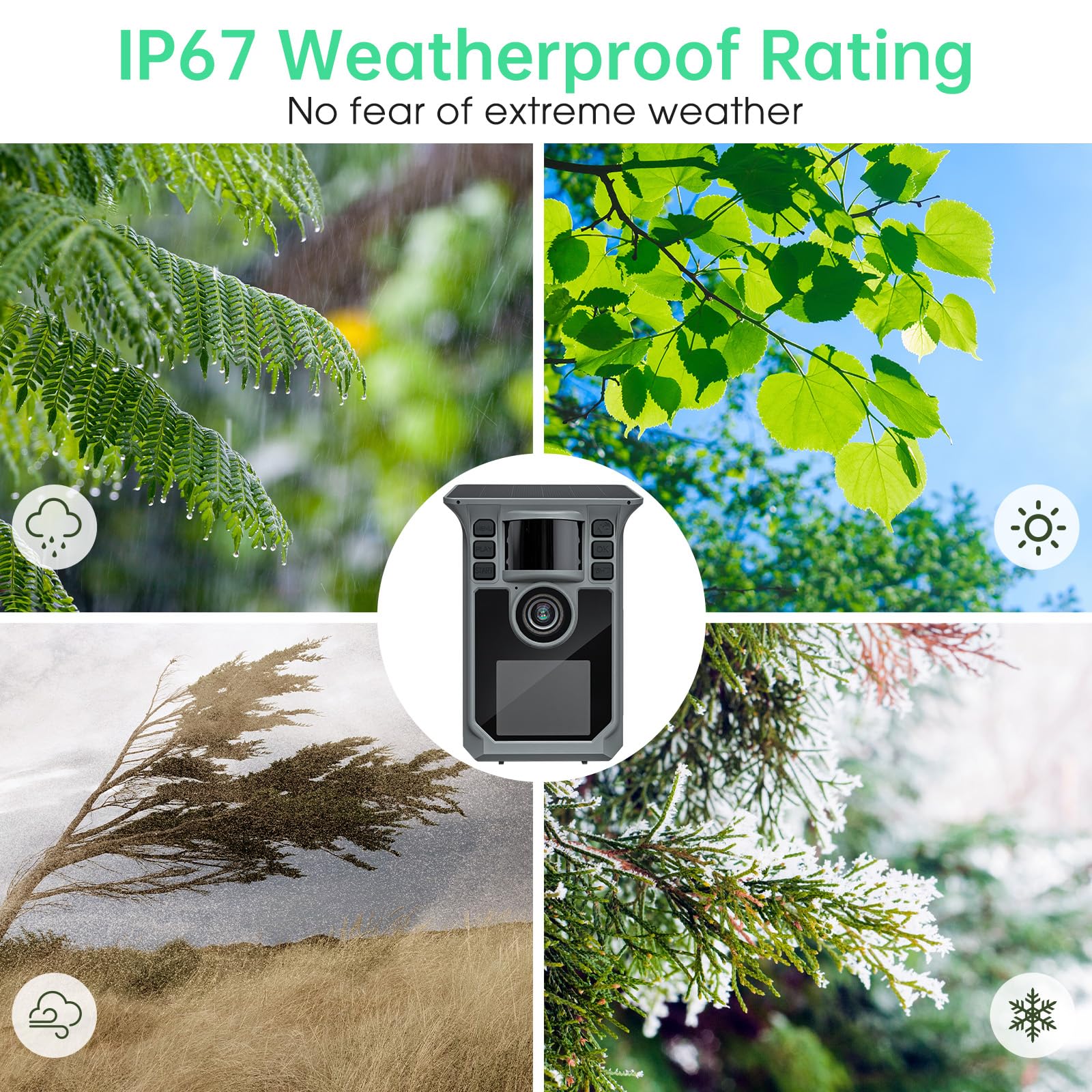 Hrivcam Trail Camera WiFi app control enables remote setup and media transfer