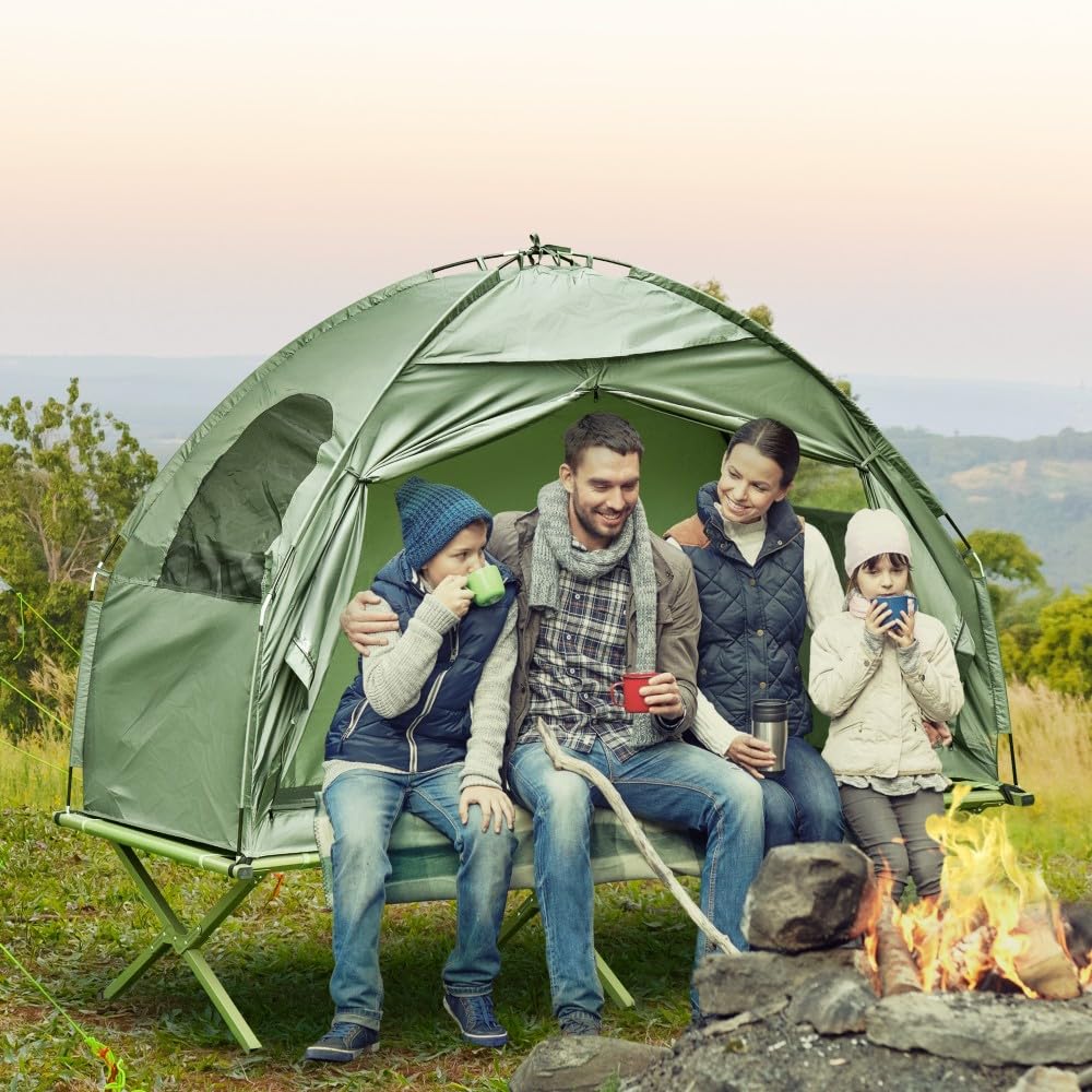 HRVEOCEI beach or backyard use promotes versatile sleeping on the go.