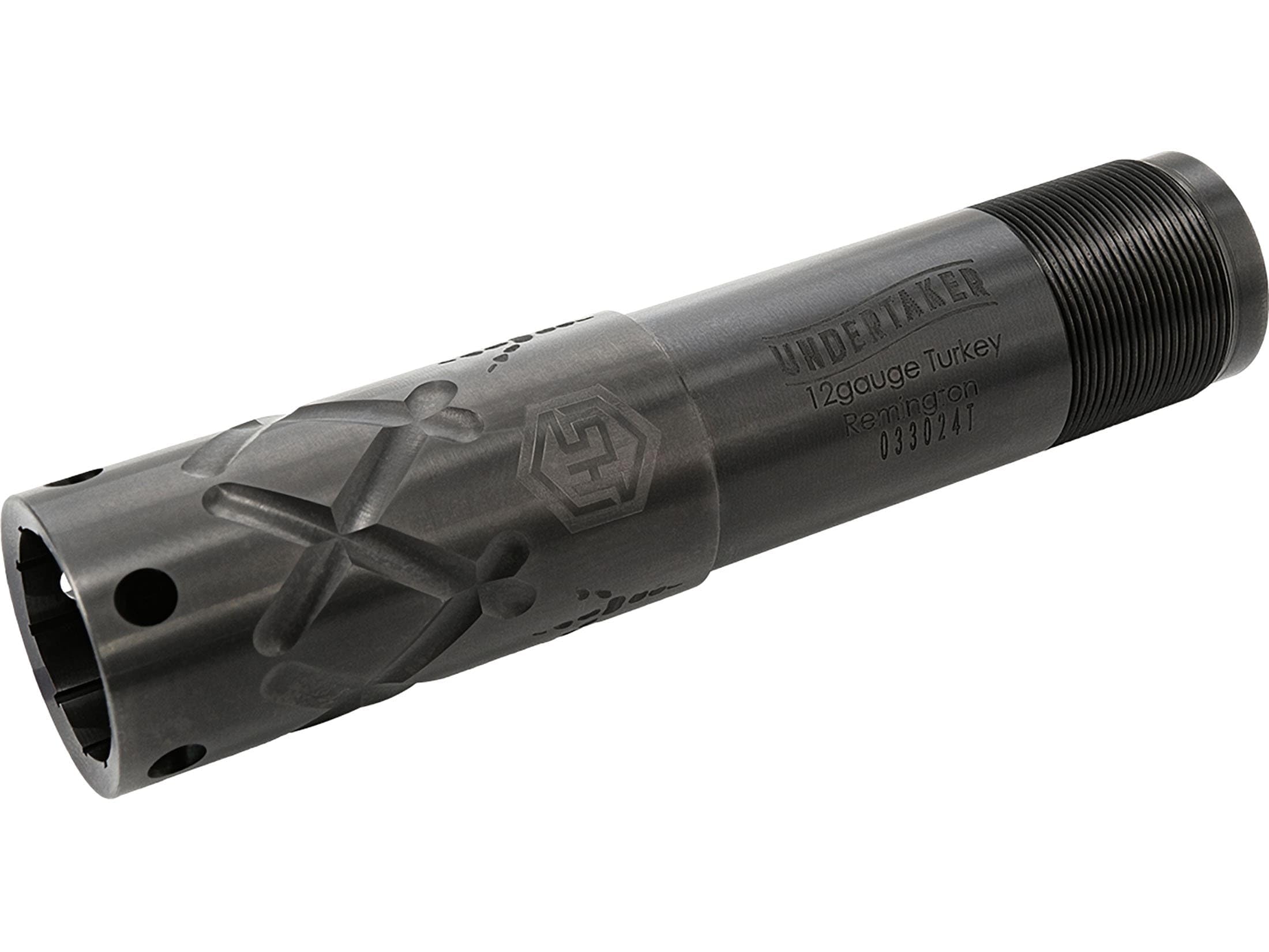 H.S. STRUT Undertaker Pro Turkey Choke on Remington 12ga delivers denser patterns and extended-range accuracy.