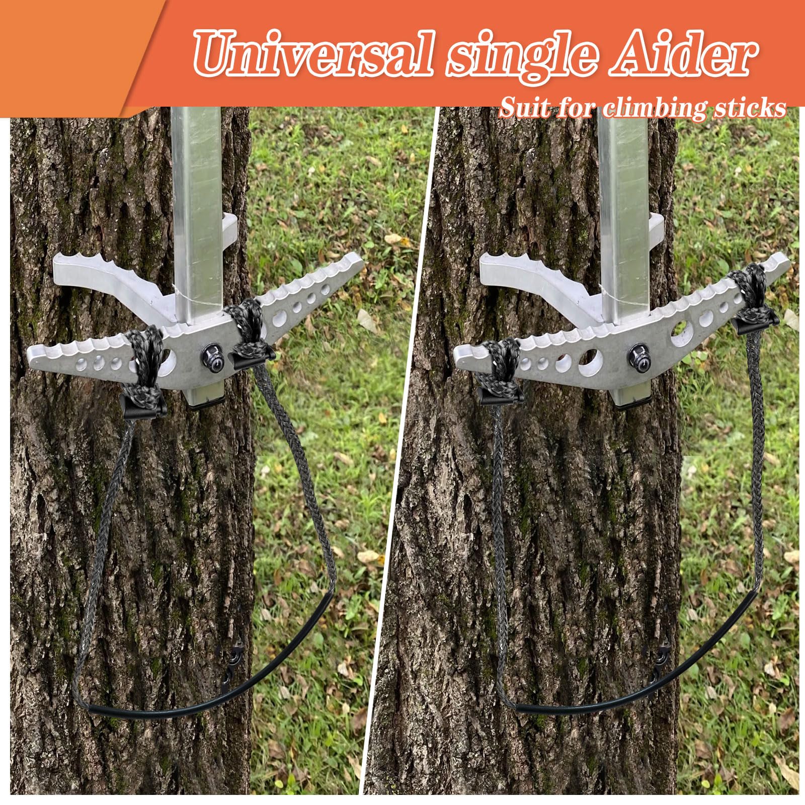 HSOKEW Aiders in tree-stand setup, boosting ascent safety.