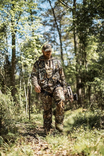 HSS Treestalker breathable fabric keeps you cool during long hunts