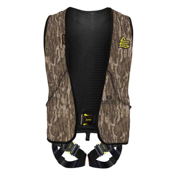 Hunter Safety System Treestalker harness with quick-snap buckles for fast securing