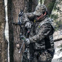 Treestalker harness pockets provide quick-access storage in the field