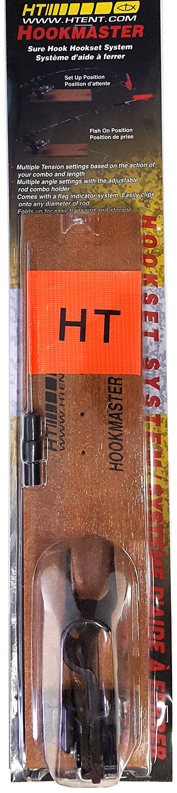 HT Hookmaster hookset system with adjustable combo holder for versatile ice fishing setups