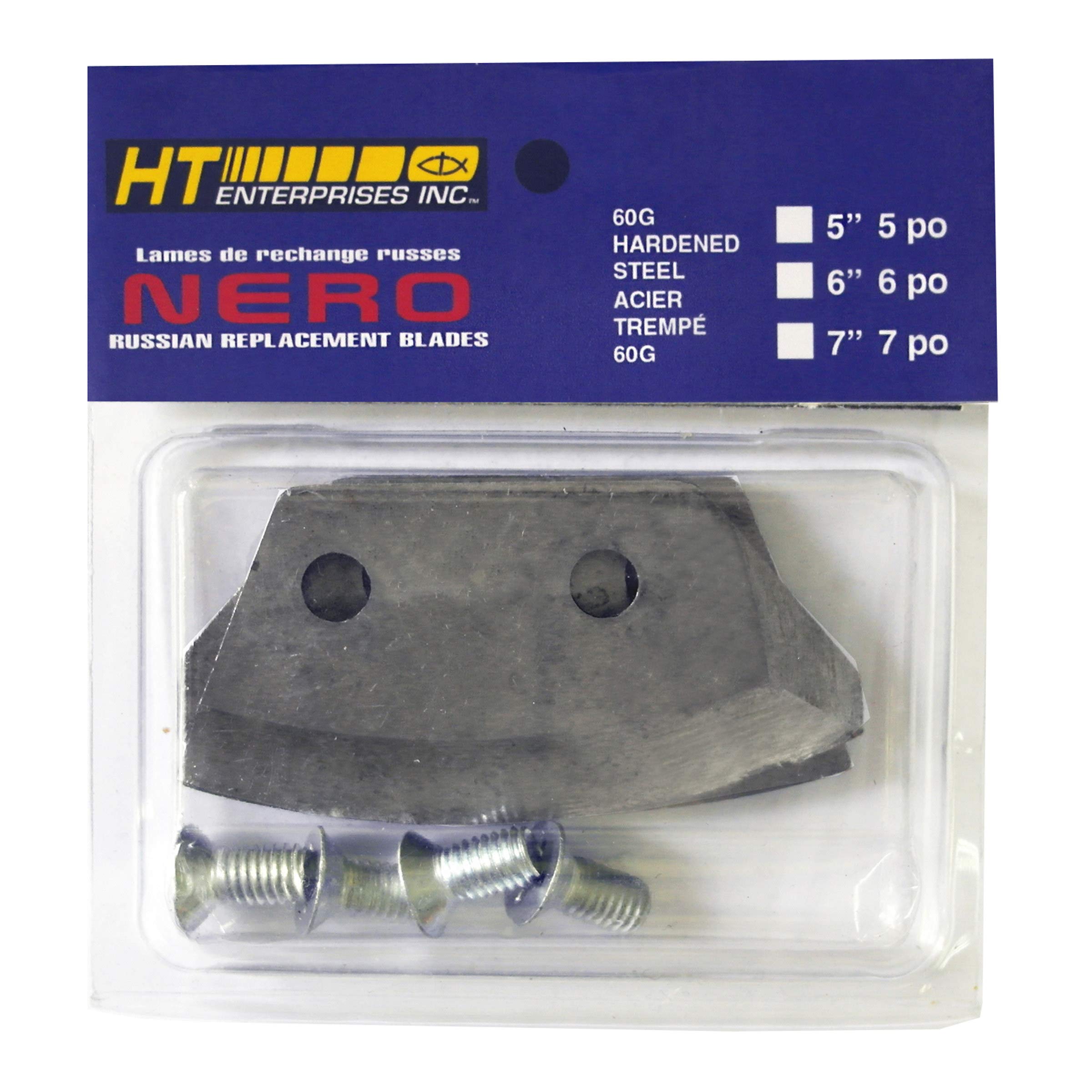 HT Enterprise MNAB-5 Mini Nero telescopic replacement blade for ice augers ensure smooth holes and durable performance