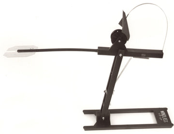 HT Enterprise TU-1 windlass tip-up with 500ft spool for easy line handling and quick retrieval.