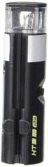 HT Nightstar tip-up light illuminated, showcasing dual light system for versatile night fishing setups