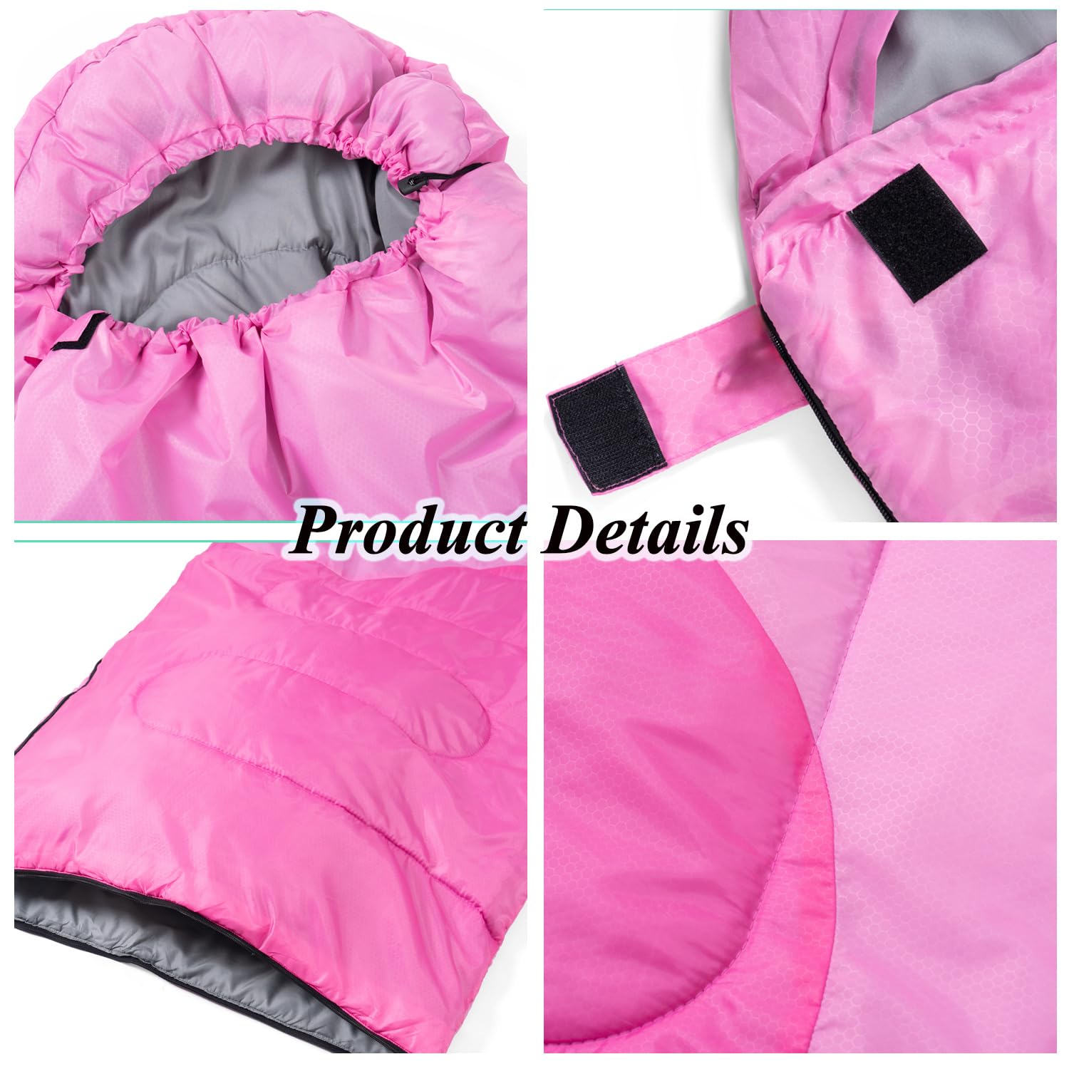 HTMEYBG sleeping bag bottom zipper supports adjustable warmth