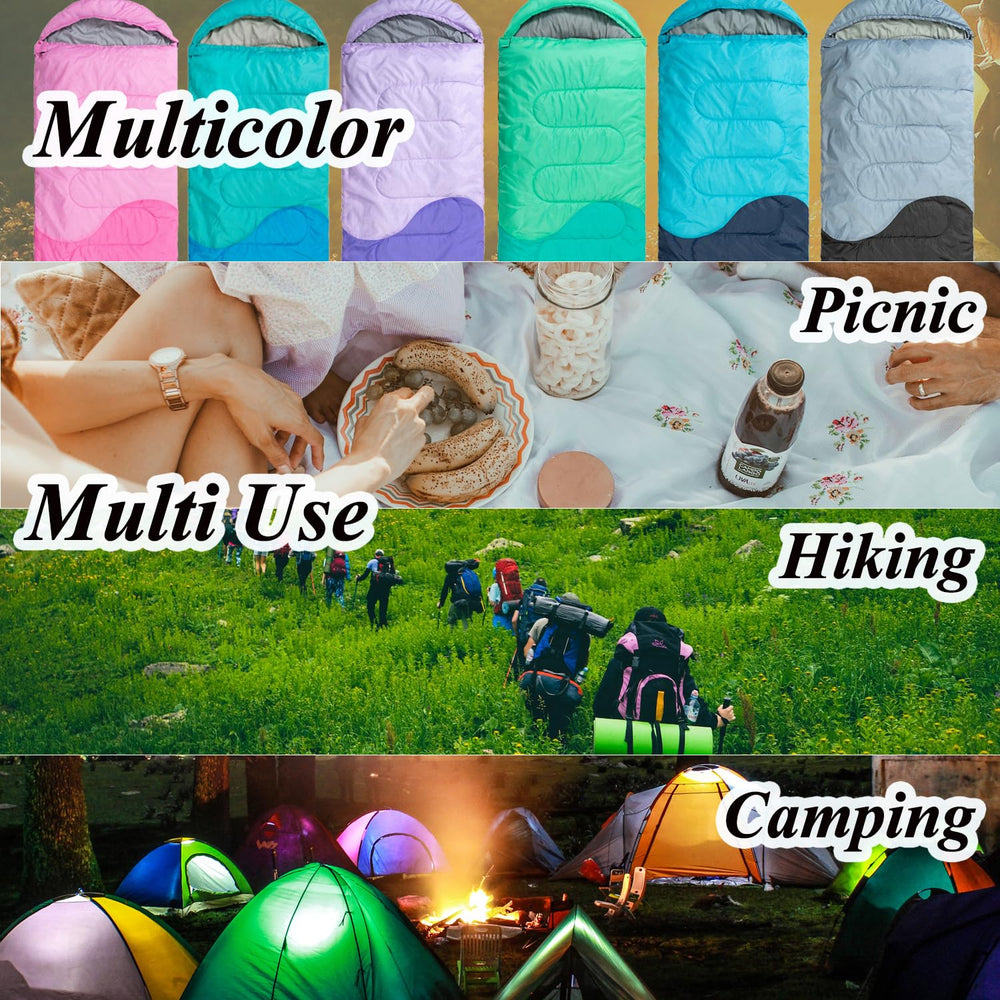 HTMEYBG sleeping bag compression-bag makes packing easy.