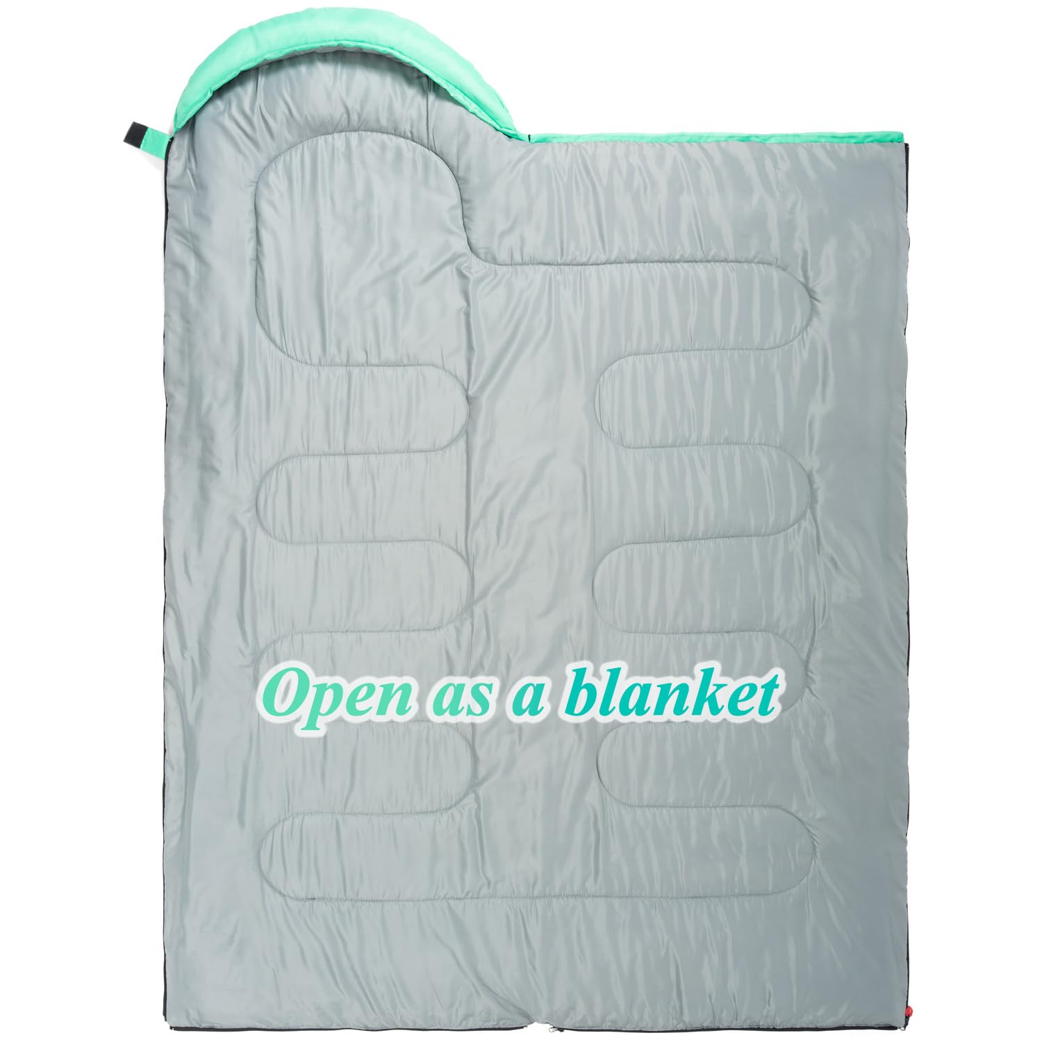 HTMEYBG sleeping bag materials emphasize warmth with a soft lining.