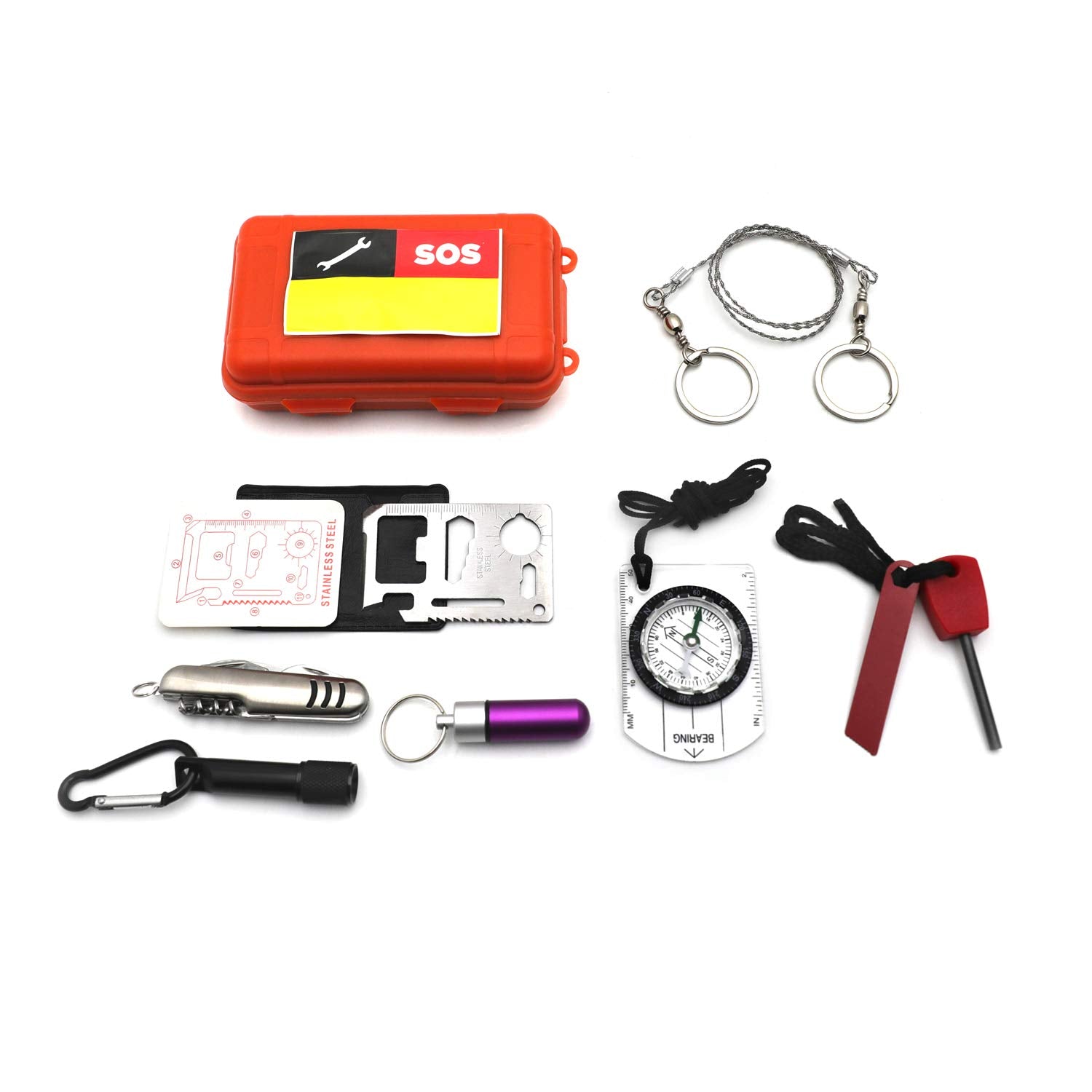 HTTMT Compact emergency kit for road trips.