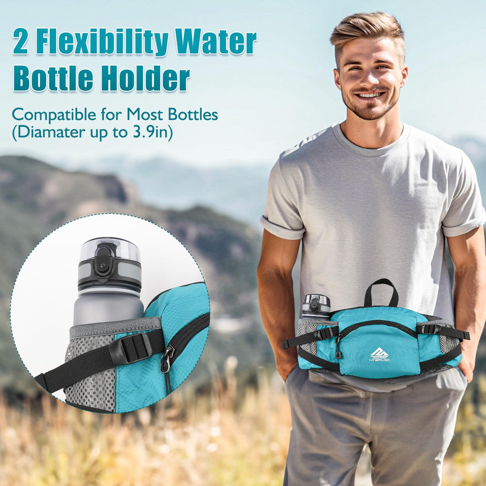 HTZPLOO water bottle holder diameter 3.9 inches compatible with standard bottles