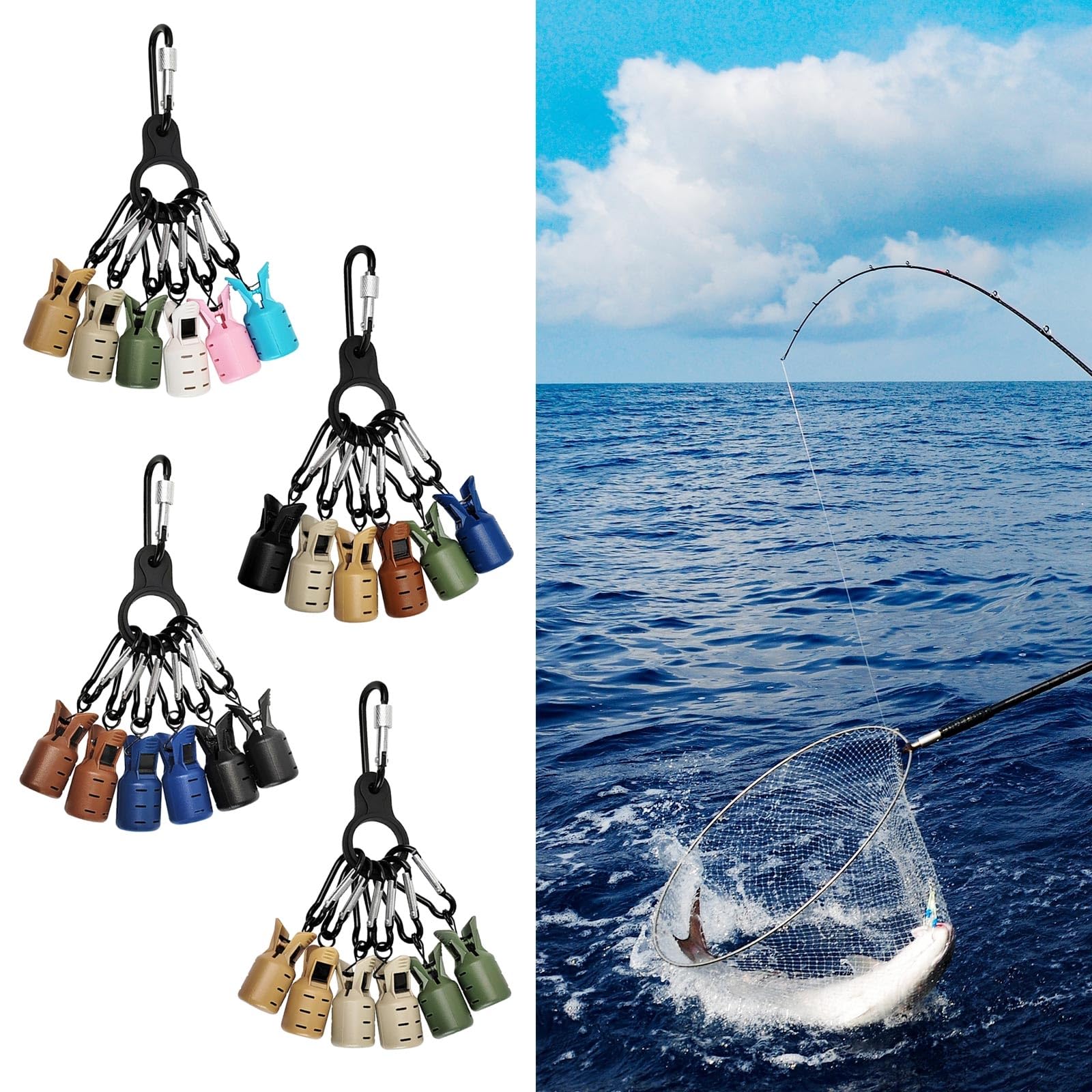HUANGANG protective cap keeps jigs bright and ready for next cast