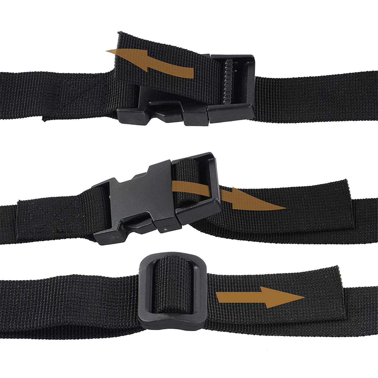 HUANGGG quick-release buckle enables fast, secure gear fastening.