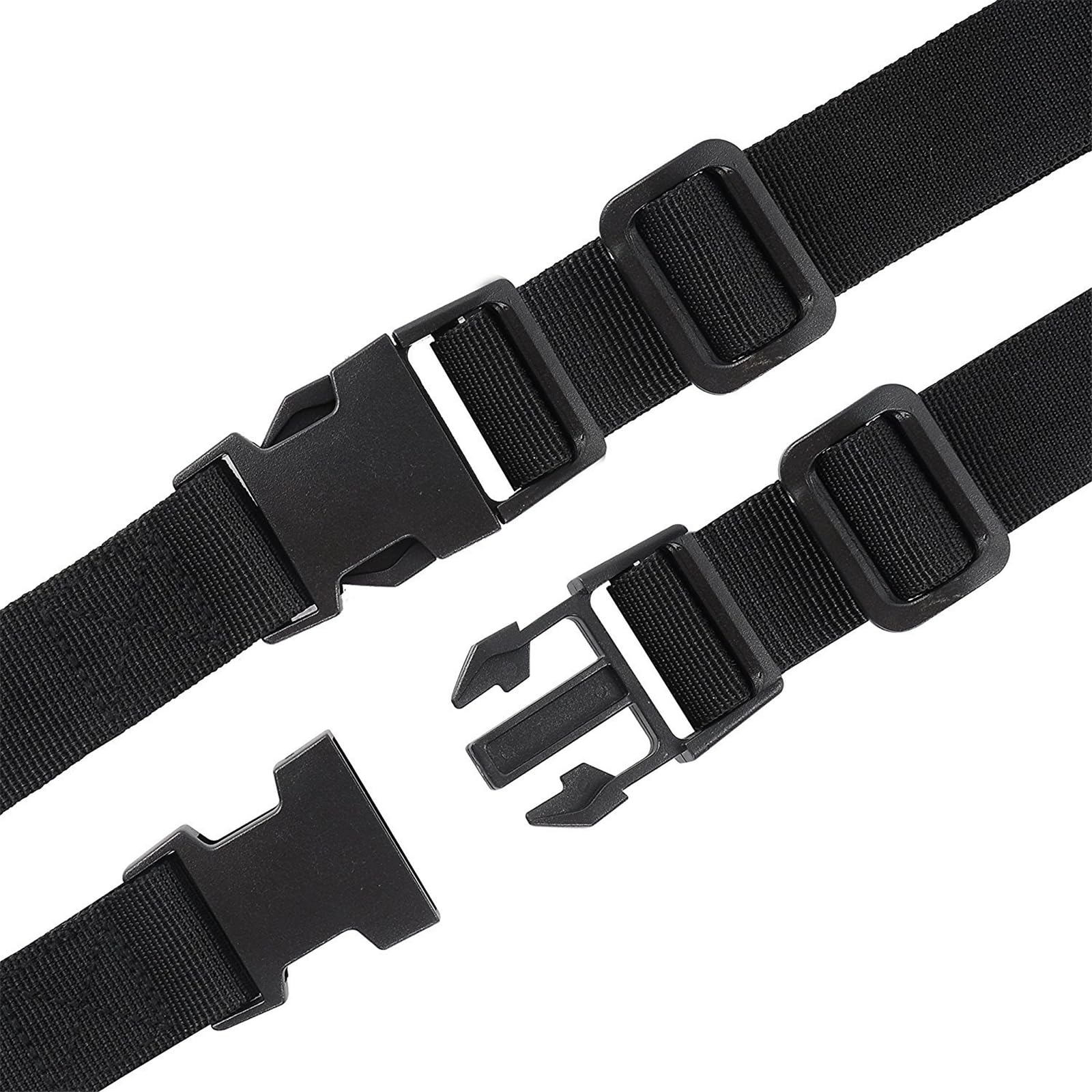 HUANGGG camping-ready strap keeps gear tightly secured on hikes.