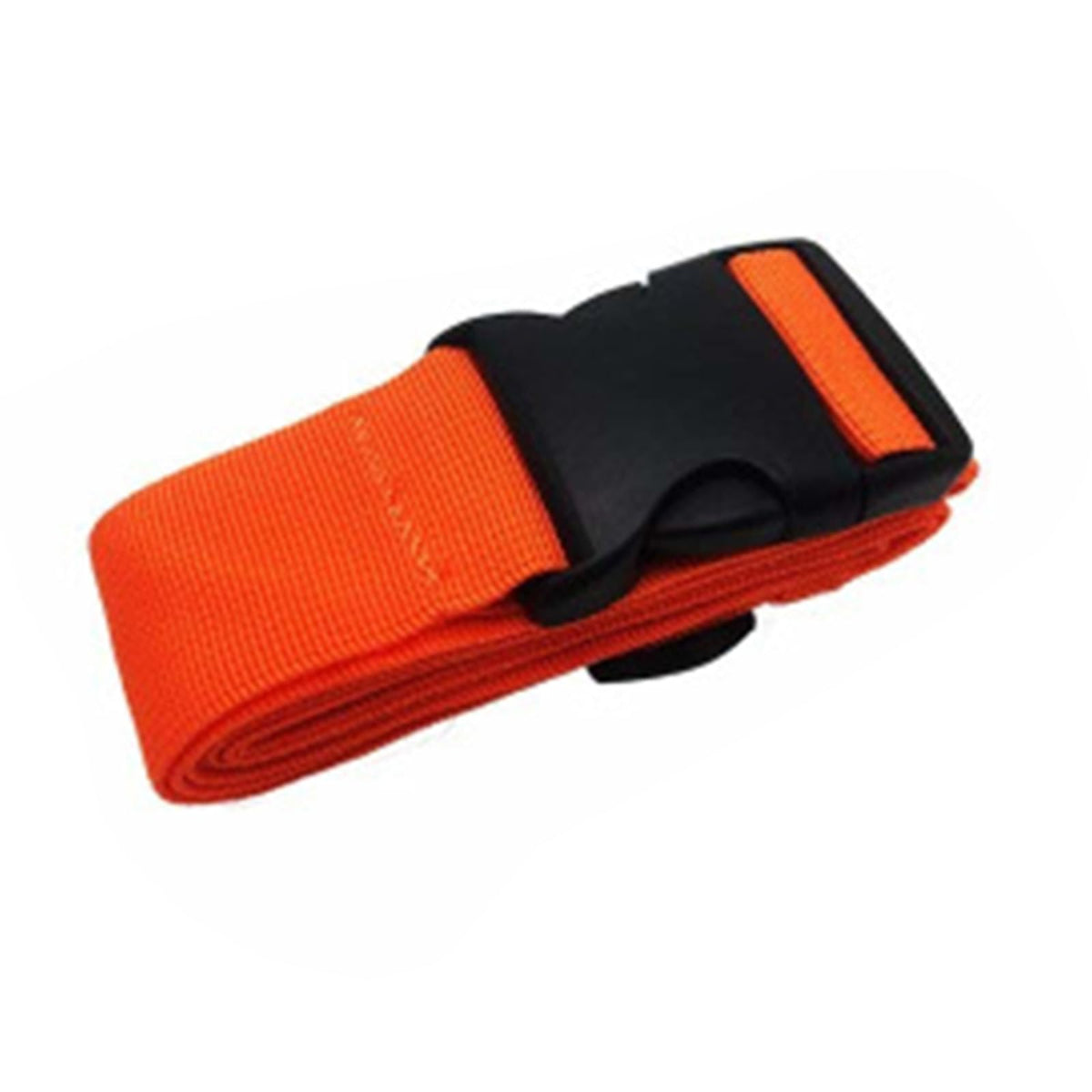HUANGGG sleep bag strap buckle secures luggage during transit.