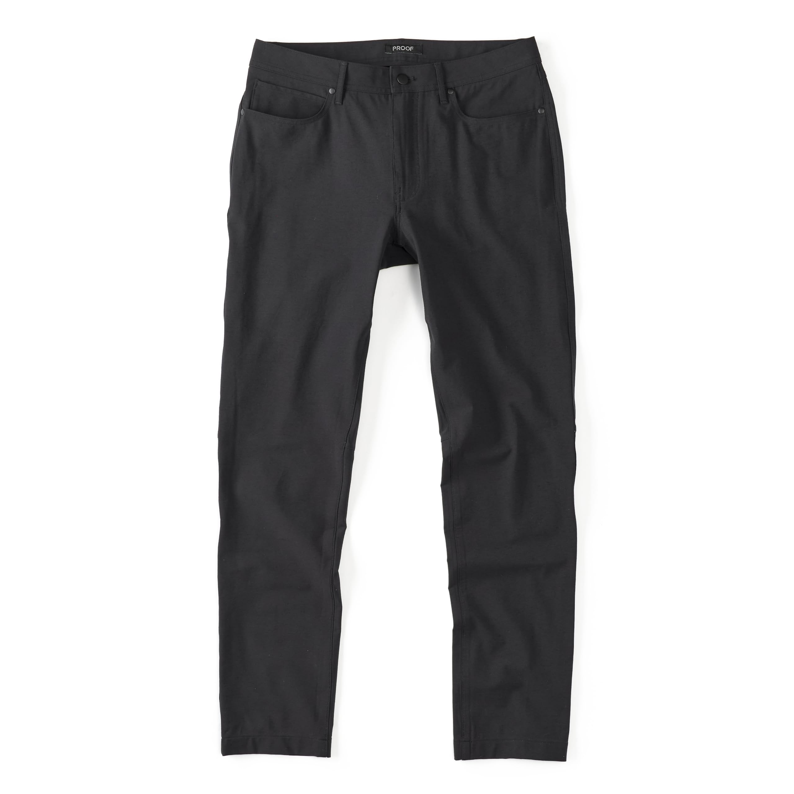 Huckberry Proof 72-Hour Merino Pant front view shows travel-ready moisture-wicking performance