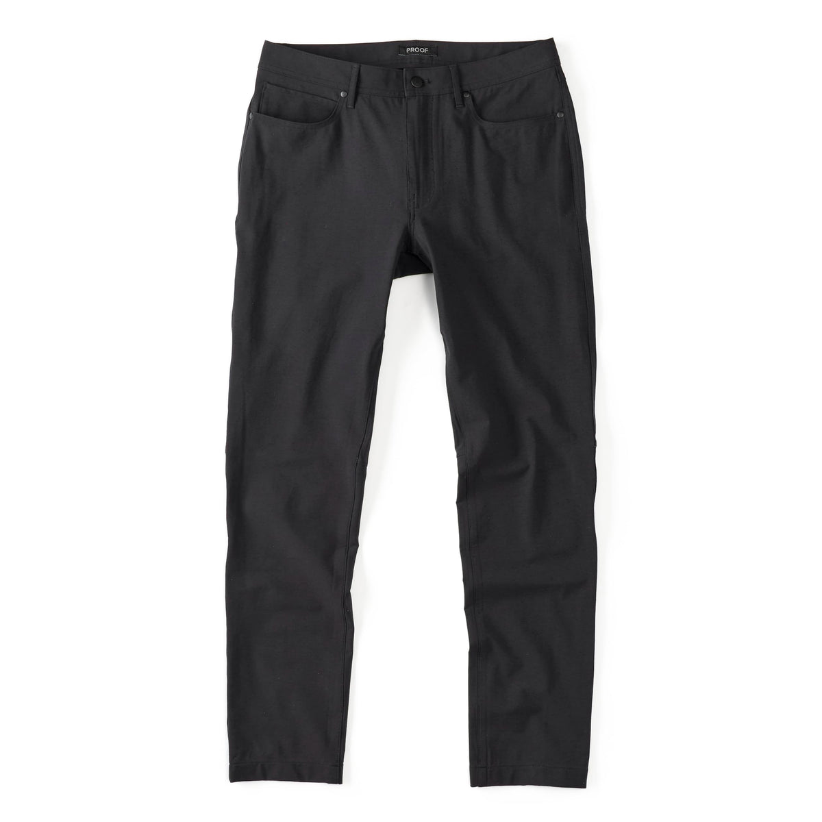 Huckberry Proof 72-Hour Merino Pant front view shows travel-ready moisture-wicking performance