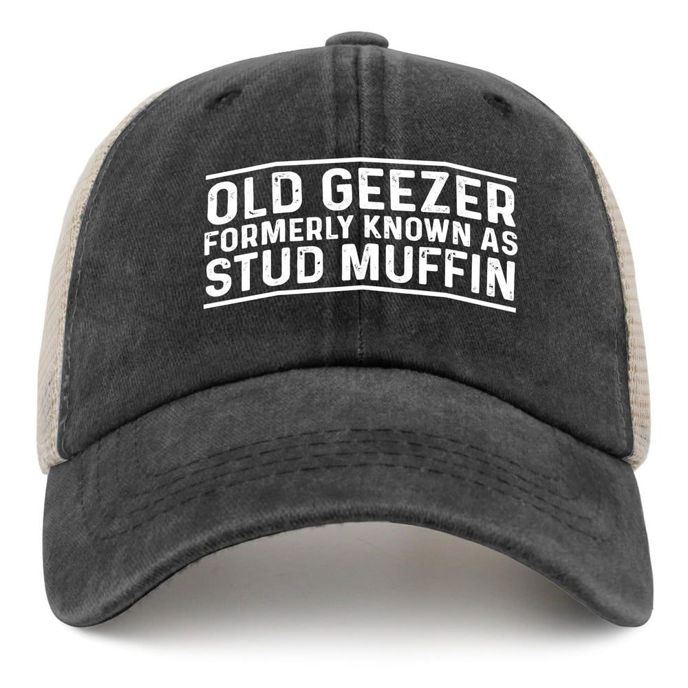 Huesdeaw versatile mesh trucker hat for casual daily wear