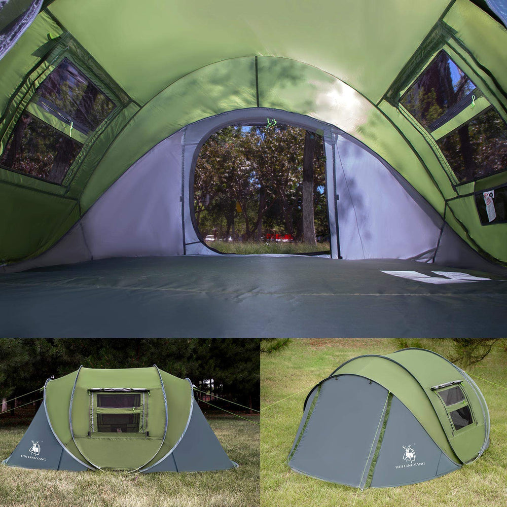 HUI LINGYANG taped-seam waterproof fabric keeps you dry during light rain.