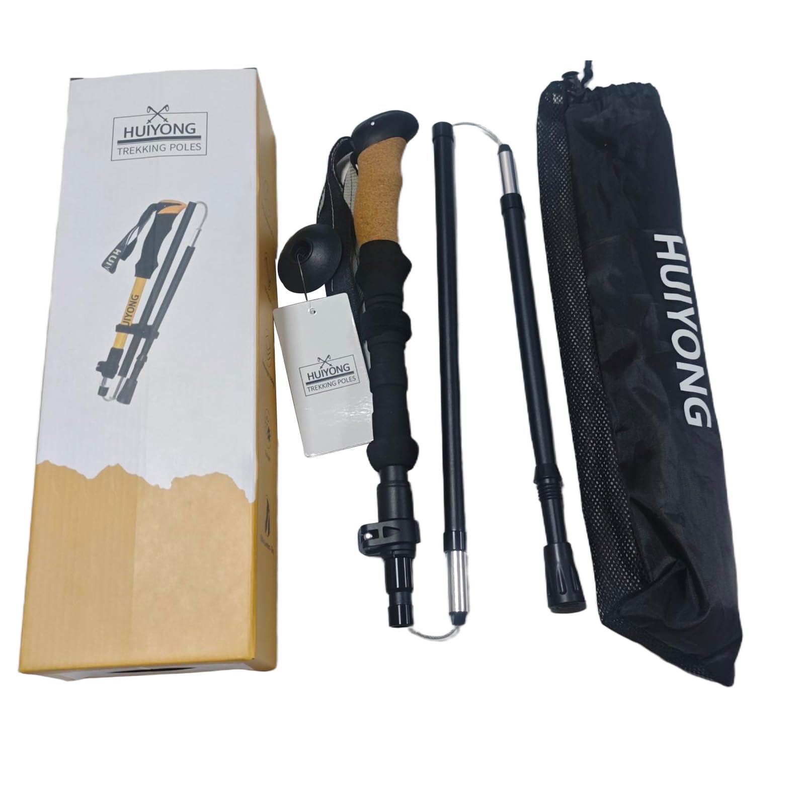 HUINING accessory kit with replacement feet helps you prepare for varied trails.