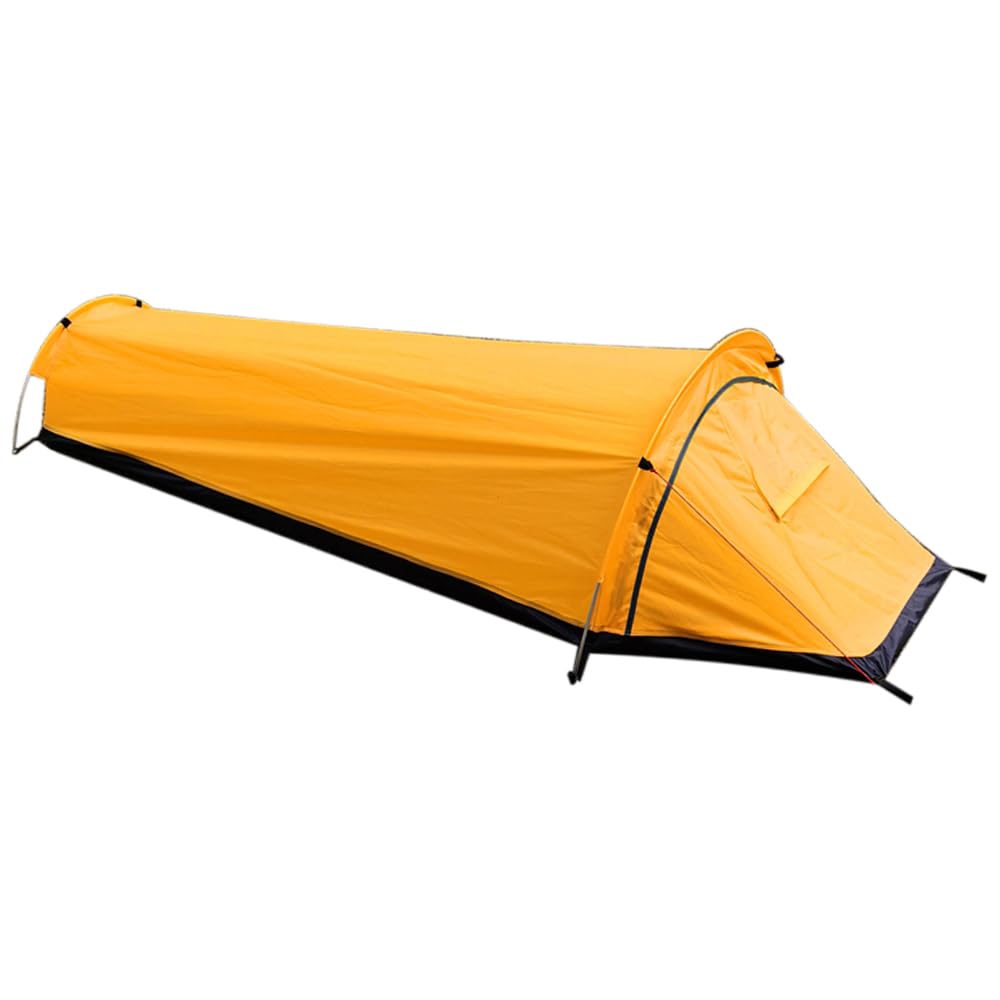 HUIOP backpacking tent durable polyester stands up to rugged trails