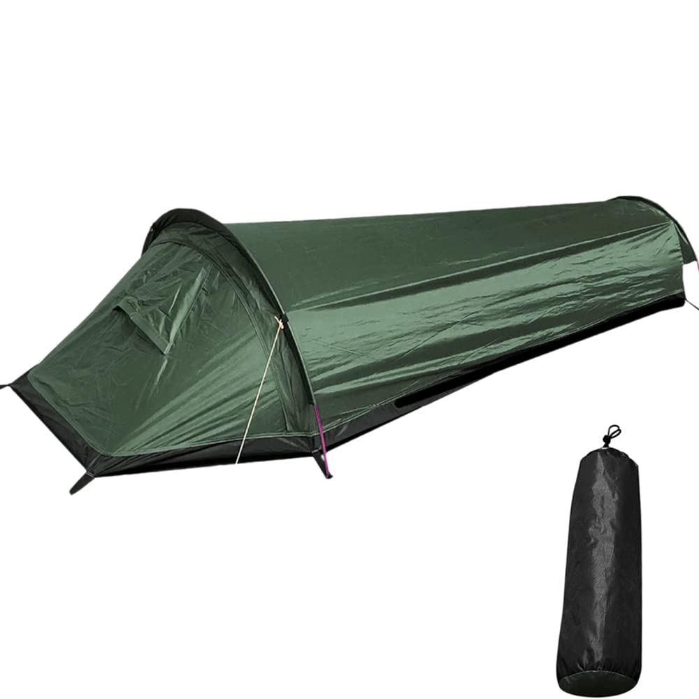 HUIOP backpacking tent with open ventilation for breathable camping comfort