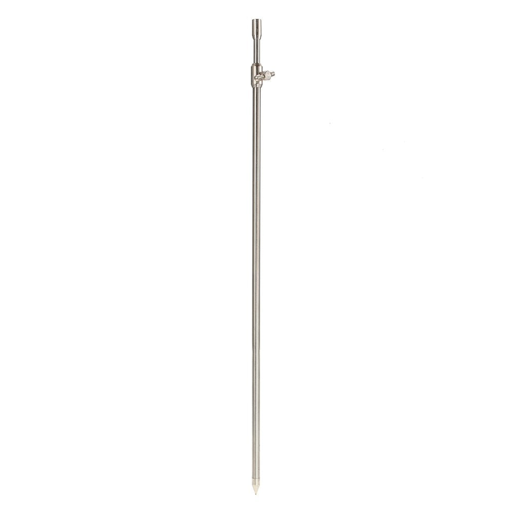 HUIOP Bank Stick anti-slip base prevents shifting on uneven riverbanks.