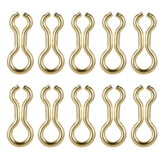 HUIOP brass sinker wire eye closeup shows durable construction for reliable casting