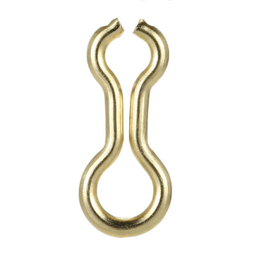 HUIOP brass sinker wire eye weight detail reveals uniform sizing