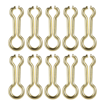 HUIOP brass sinker wire eye for DO-IT molds, precise rigging for bass fishing