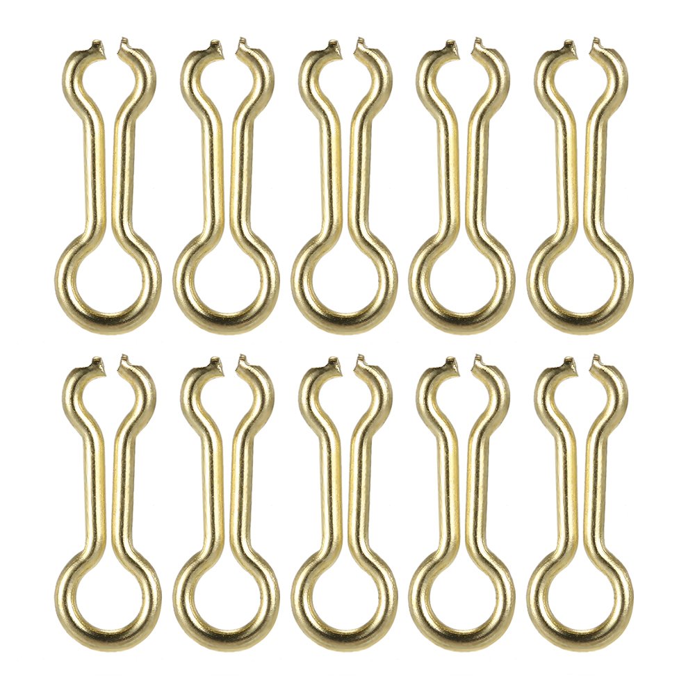 HUIOP brass sinker wire eye for DO-IT molds, precise rigging for bass fishing