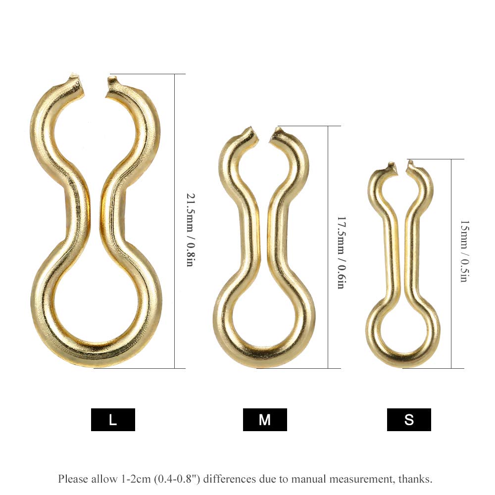 HUIOP brass sinker wire eye close-up, compact size for sensitive line systems