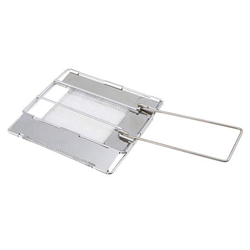 HUIOP camping toaster flat fold storage showcases portable design