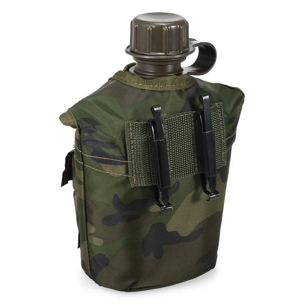 HUIOP canteen fits easily in backpack pockets for quick access.