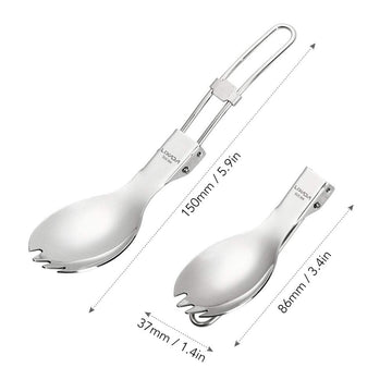 HUIOP 600ml cup with foldable grip for easy storage