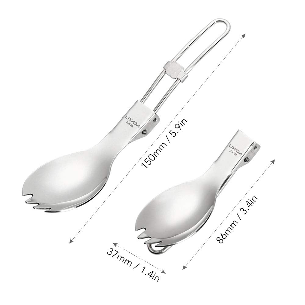 HUIOP 600ml cup with foldable grip for easy storage