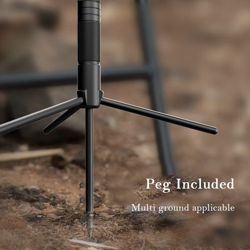 HUIOP corrosion-resistant aluminum construction ensures durability outdoors.
