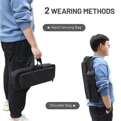 HUIOP fishing rod organizer, 60cm water-resistant fabric protects gear on trips