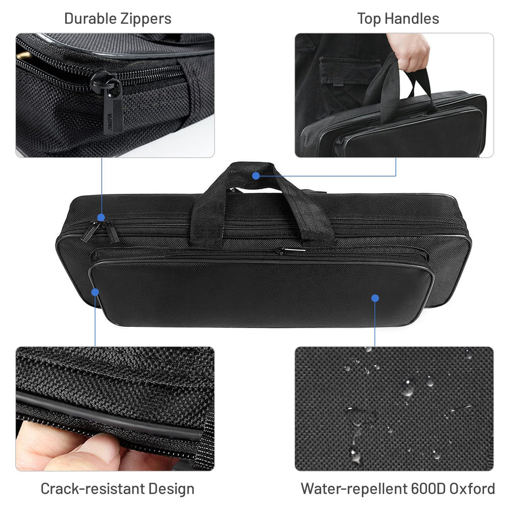 HUIOP fishing rod organizer adjustable shoulder strap for hands-free carry